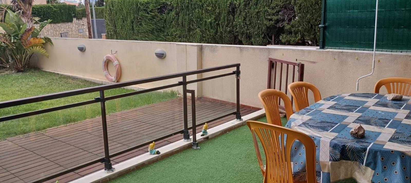 Apartamento Con Terraza Y Acceso Directo A La Piscina Y A 50 M De La Playa Miami Playa Exteriér fotografie